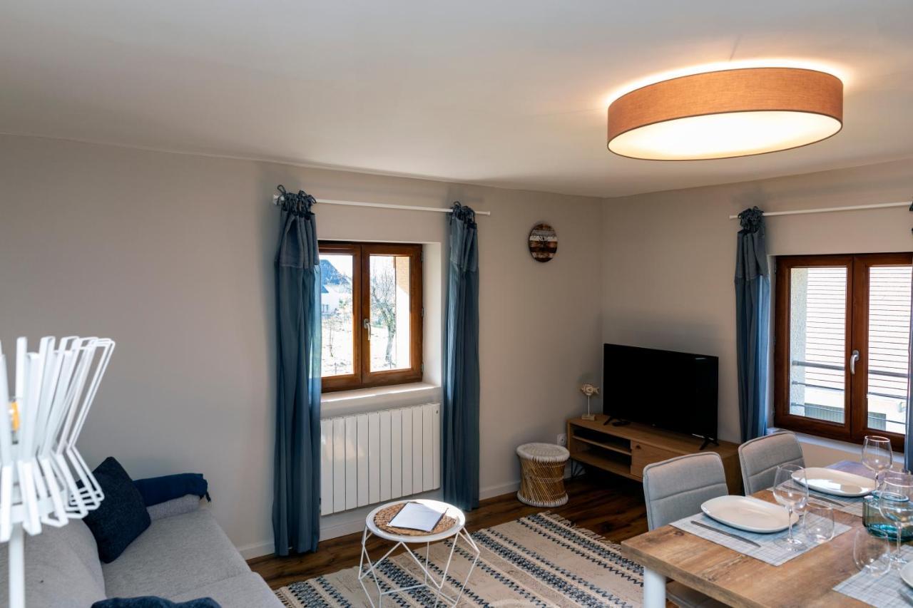 T2 Meuble De 40M2 Axe Annecy/Geneve Lägenhet Saint-Martin-Bellevue Exteriör bild