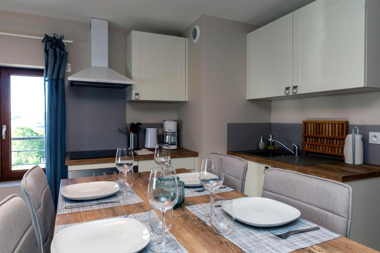 T2 Meuble De 40M2 Axe Annecy/Geneve Lägenhet Saint-Martin-Bellevue Exteriör bild